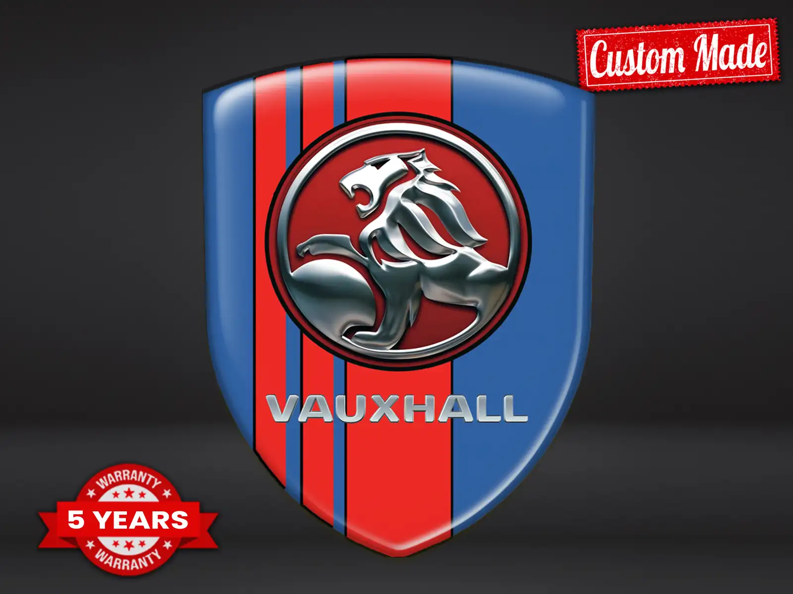Vauxhall Emblemas Capó Pro Máximo Duradero Estilo Rendimiento